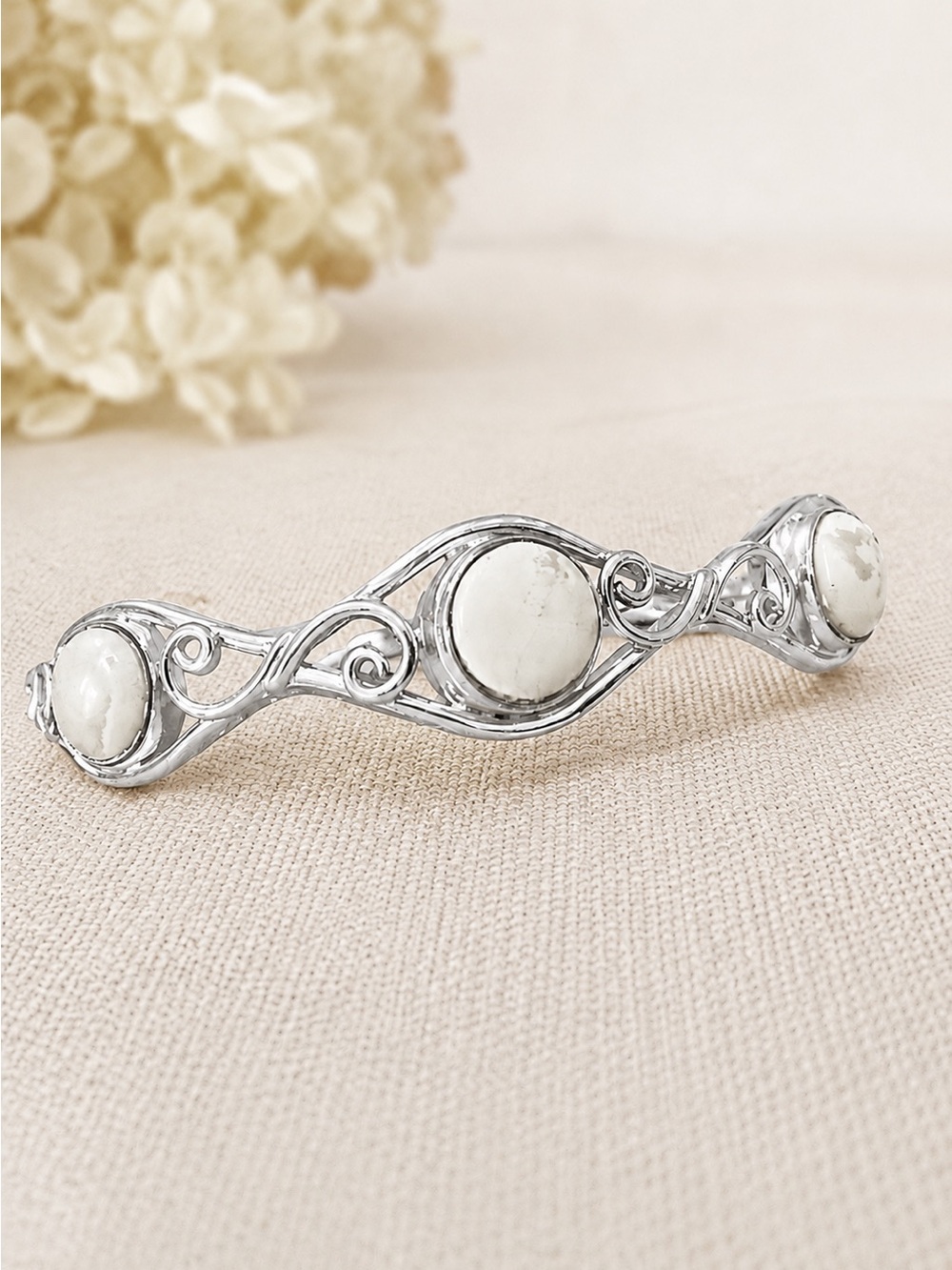 .925 Sterling Silver Freshwater Pearl Bracelet